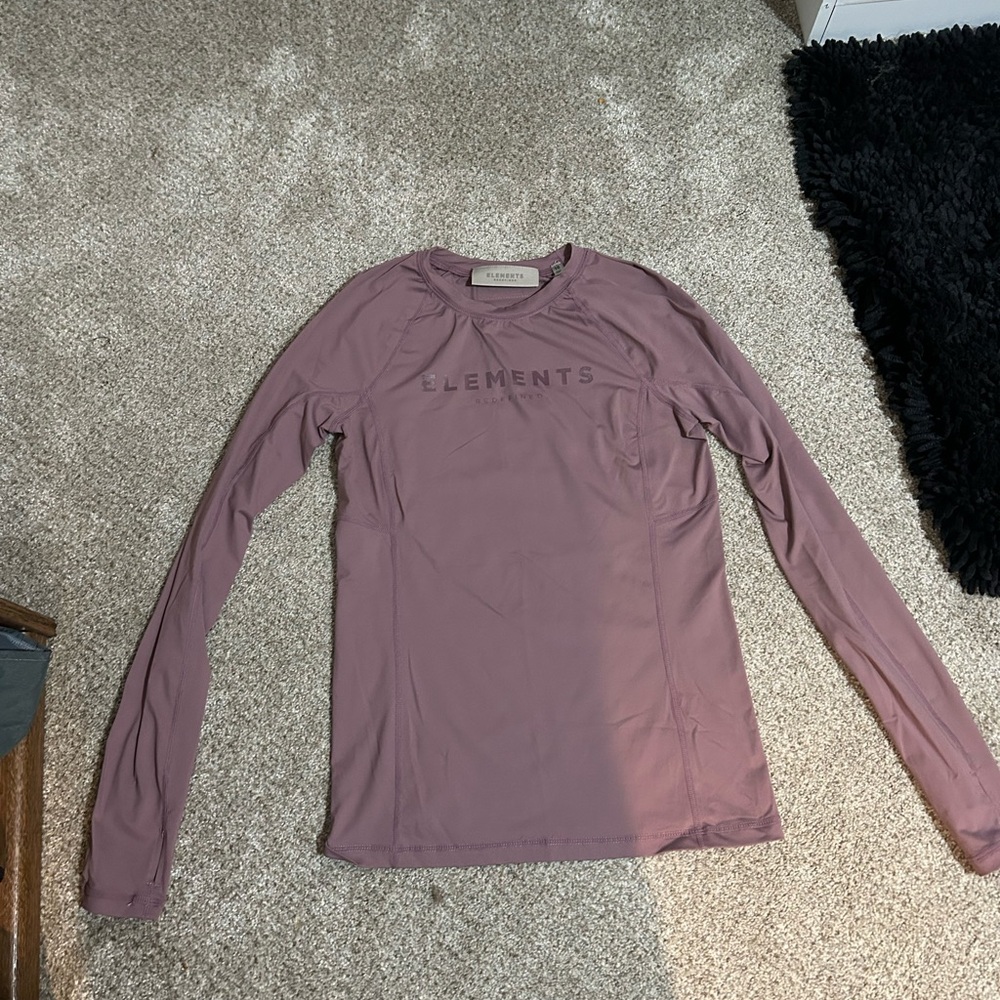 Element Women's Long Sleeve Performance Tee - Mauve